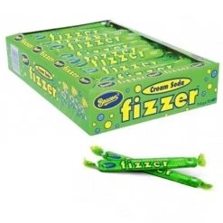 The Original Lolly Store Lollies Fizzer Cream Soda Chew Bar (Green)