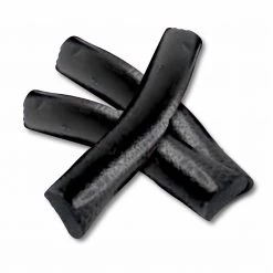 The Original Lolly Store Soft Black Licorice Tubes(3 Tube Pack)