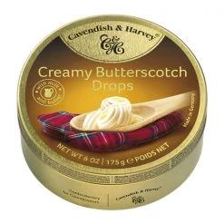 The Original Lolly Store Europe Cavendish & Harvey Creamy Butterscotch Drops Tin