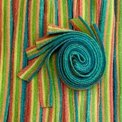 The Original Lolly Store Sour Rainbow Straps 125g Lollies