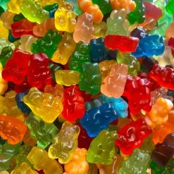The Original Lolly Store American Assorted Gummy Bears 1kg Bulk Lollies
