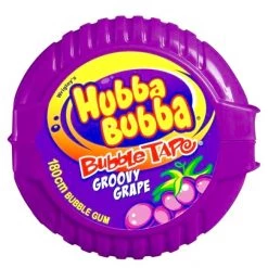 The Original Lolly Store Lollies Hubba Bubba Bubble Gum Grape Tape