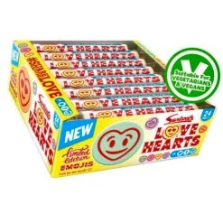The Original Lolly Store Giant Love Heart Roll Swizzles Matlow Lollies