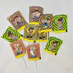 The Original Lolly Store Heart Shaped Lolly Pops Fruit Flavoured 10 Pack Valentine’s Day ♥️