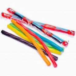 The Original Lolly Store Twizzlers Rainbow Twist Straws - Individually Wrapped Lollies