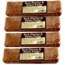 The Original Lolly Store Lollies The Real Candy Co. Rum & Raisin Fudge Bar 150g