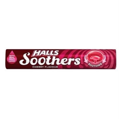 The Original Lolly Store Halls Soothers Real Cherry Juice Sweets 45g Lollies 3 The Original Lolly Store Halls Soothers Real Cherry Juice Sweets 45g Lollies