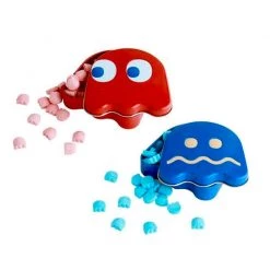 The Original Lolly Store HALLOWEEN Pac-Man Ghost Sours Candies Collectable Tin
