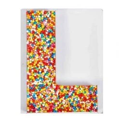 The Original Lolly Store Milk Chocolate Freckle Letter L. 40g Birthday Treats