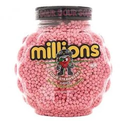The Original Lolly Store Millions Sour Strawberry Kids Lollies & Chocolates