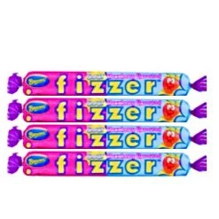 The Original Lolly Store Fizzer Sour Strawberry Bar (Pink) Lollies