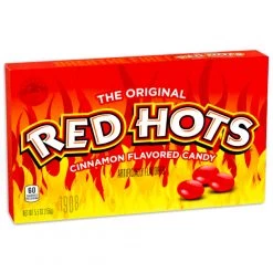 The Original Lolly Store Lollies Red Hots Cinnamon Movie Box 156g