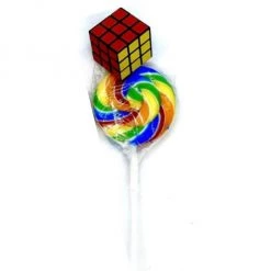 The Original Lolly Store Rainbow Lollipop With Toy