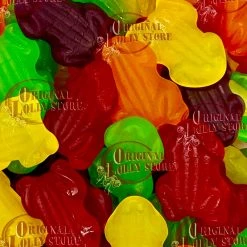 The Original Lolly Store Fruity Gummy Frogs Bulk Lollies
