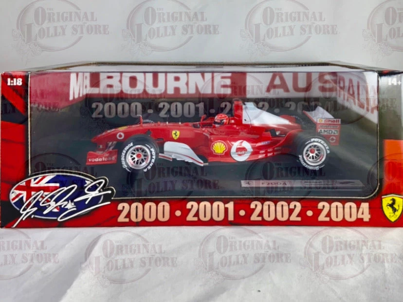 The Original Lolly Store Toys & Novelty Hot Wheels Racing Car Michael Schumacher F2004 6 The Original Lolly Store Toys & Novelty Hot Wheels Racing Car Michael Schumacher F2004