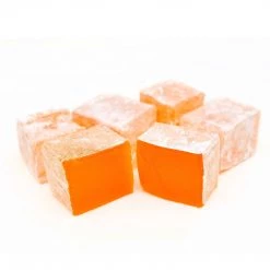 The Original Lolly Store Turkish Delight- Orange (6 Pieces) Lollies