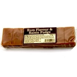 The Original Lolly Store Lollies The Real Candy Co. Rum & Raisin Fudge Bar 150g
