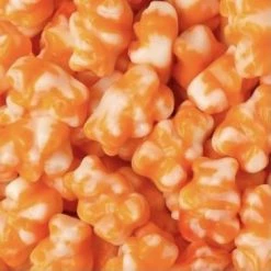 The Original Lolly Store Lollies American Orange Creamsicle Gummy Bears 1kg