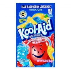 The Original Lolly Store Kool-Aid Blue Raspberry Lemonade Drink Mix Unsweetened