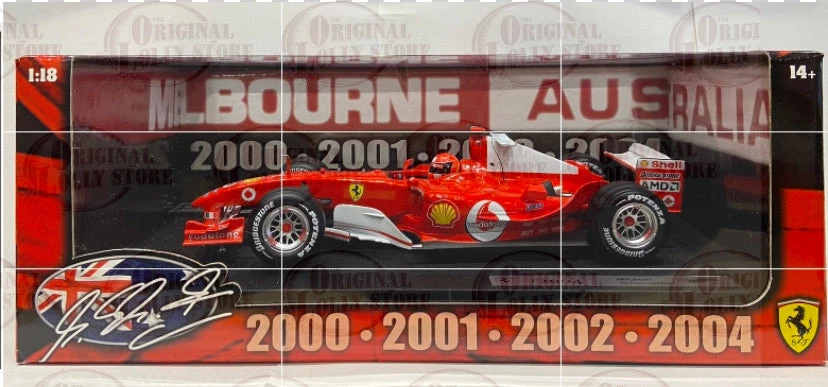 The Original Lolly Store Toys & Novelty Hot Wheels Racing Car Michael Schumacher F2004 3 The Original Lolly Store Toys & Novelty Hot Wheels Racing Car Michael Schumacher F2004