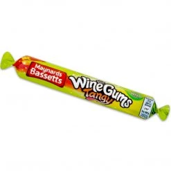 The Original Lolly Store Maynards Bassetts Wine Gums Tangy Roll 52g