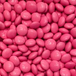 The Original Lolly Store Pink Chocolate Buttons Like Smarties) Kids Lollies & Chocolates