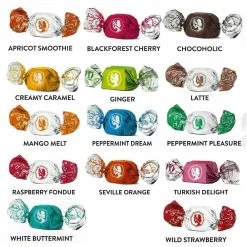 The Original Lolly Store Chocolates Pink Lady Twist Wraps – Assorted Soft Centres 150g