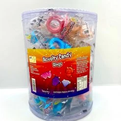 The Original Lolly Store Lollies Novelty Candy Rings - Sherbet