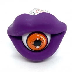 The Original Lolly Store HALLOWEEN Dummy Eye In Purple Lips Lollipop