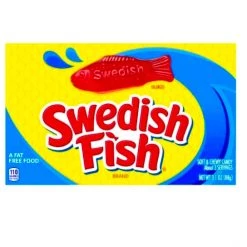 The Original Lolly Store Swedish Red Fish Box 88g Lollies