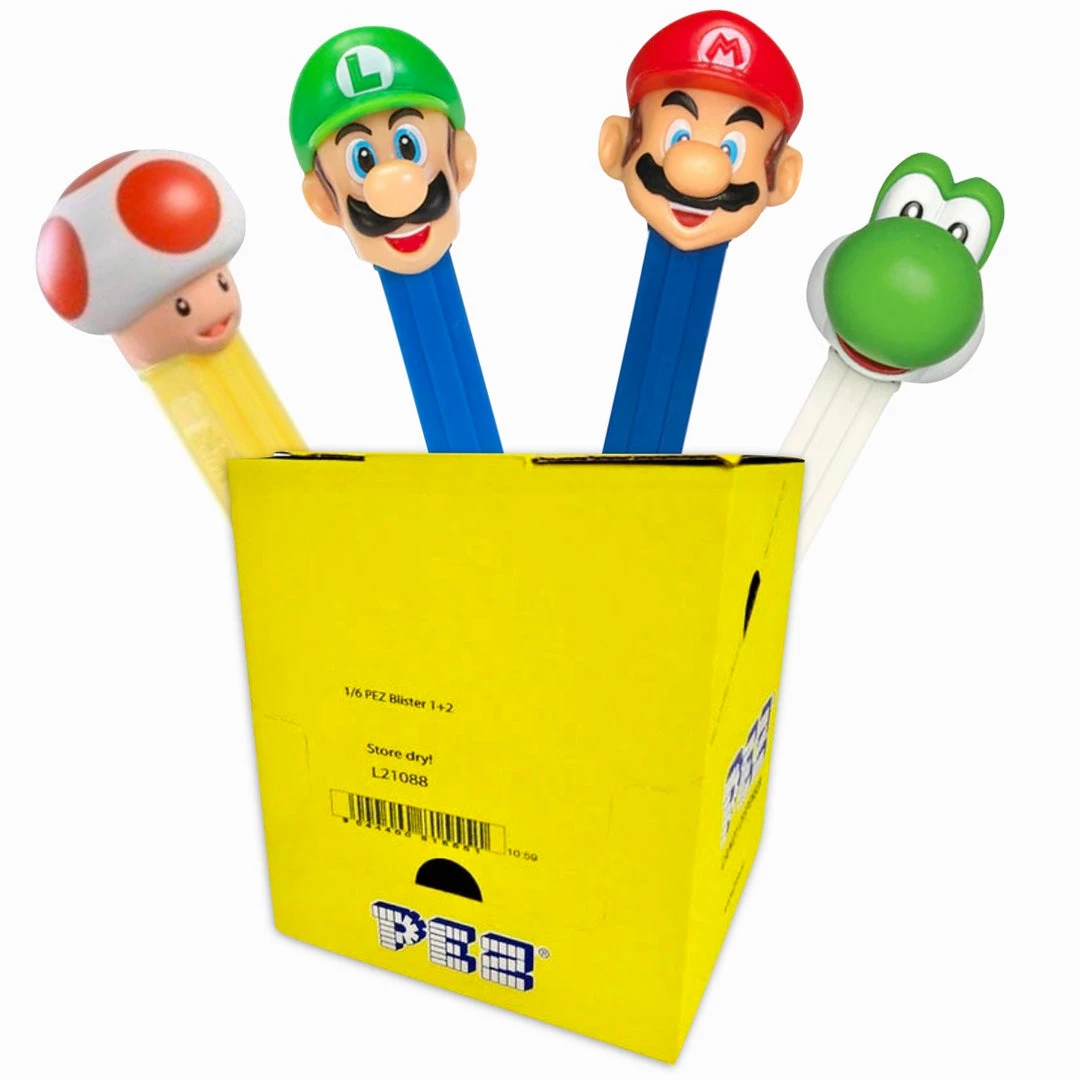 The Original Lolly Store PEZ Super Mario Nintendo Lollies 8 The Original Lolly Store PEZ Super Mario Nintendo Lollies