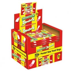 The Original Lolly Store Lollies Swizzels Drumstick Squashies Sour Cherry & Apple Flavour