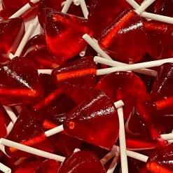 The Original Lolly Store 4 X Red Umbrella Lollipops