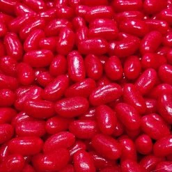 The Original Lolly Store Lollies Jelly Beans - Red (Bulk) Strawberry