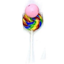 The Original Lolly Store Rainbow Lollipop With Toy