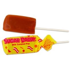 The Original Lolly Store Sugar Daddy Milk Caramel Pops Lollies