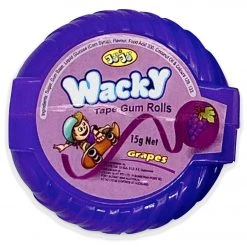 The Original Lolly Store Lollies Wacky Tape Bubble Gum Rolls