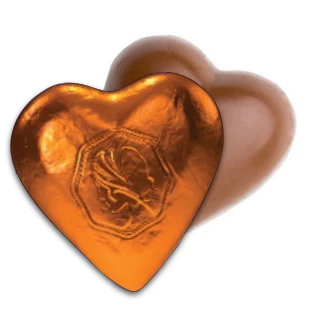 The Original Lolly Store Valentine’s Day ♥️ Premium Milk Chocolate Small Hearts - Orange Foil 3 The Original Lolly Store Valentine’s Day ♥️ Premium Milk Chocolate Small Hearts - Orange Foil