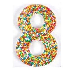 The Original Lolly Store Milk Chocolate Freckle Number 8. 40g