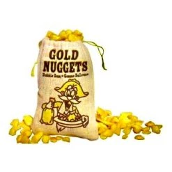 The Original Lolly Store Lollies Gold Nuggets Bubblegum
