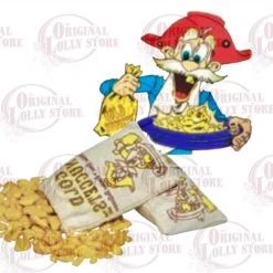 The Original Lolly Store Lollies Gold Nuggets Bubblegum