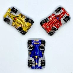 The Original Lolly Store Foiled Chocolate Racing Cars - 3pk Kids Lollies & Chocolates