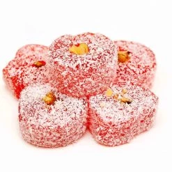 The Original Lolly Store Turkish Delight - Rose & Walnut (3 Piece Pack) Lollies