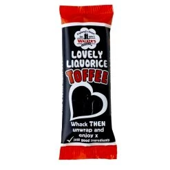 The Original Lolly Store Walker's Nonsuch Lovely Liquorice Toffee Bars 50g