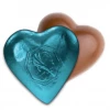 The Original Lolly Store Valentine’s Day ♥️ Premium Milk Chocolate Small Hearts - Aqua Foil