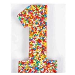 The Original Lolly Store Milk Chocolate Freckle Number 1. 40g Birthday Treats