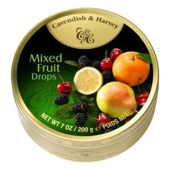 The Original Lolly Store Europe Cavendish & Harvey Mixed Fruit Drops Tin