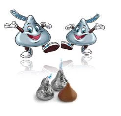 The Original Lolly Store Chocolates Hershey’s Kisses 43g