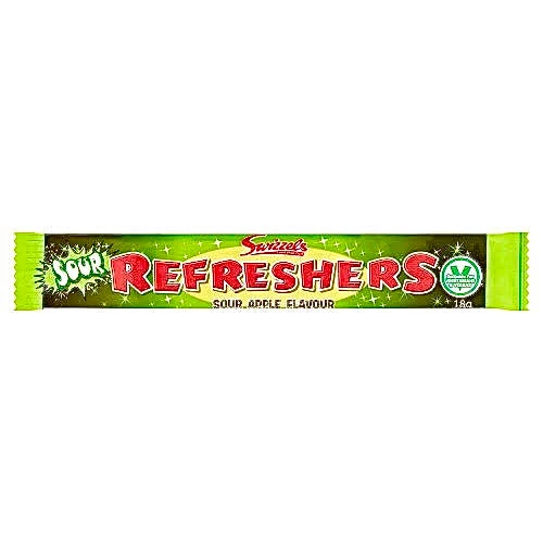 The Original Lolly Store Swizzels Refreshers Sour Apple Chew Bar 3 The Original Lolly Store Swizzels Refreshers Sour Apple Chew Bar