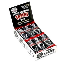 The Original Lolly Store Walker's Nonsuch Lovely Liquorice Toffee Bars 50g